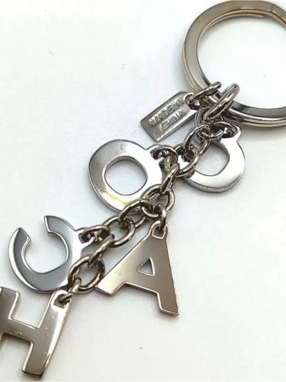 RARE Coach Rhinestone Dangle Keychain Authentic NWOT “HARD TO FIND